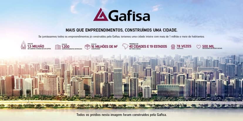 Banner do site da construtora (Foto: Reprodução/Gafisa) Banner do site da construtora (Foto: Reprodução/Gafisa)