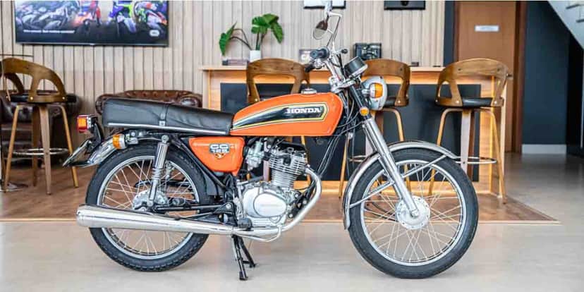 Honda CG 125 foi por muitos anos a mais vendida no Brasil (Reprodução: Internet) Honda CG 125 foi por muitos anos a mais vendida no Brasil (Reprodução: Internet)