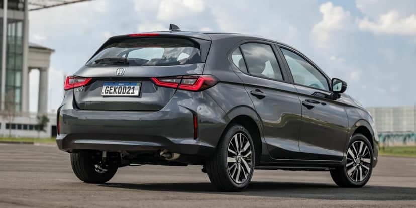 New City 2024 na versão hatch (Foto: Divulgação/Honda) New City 2024 na versão hatch (Foto: Divulgação/Honda)