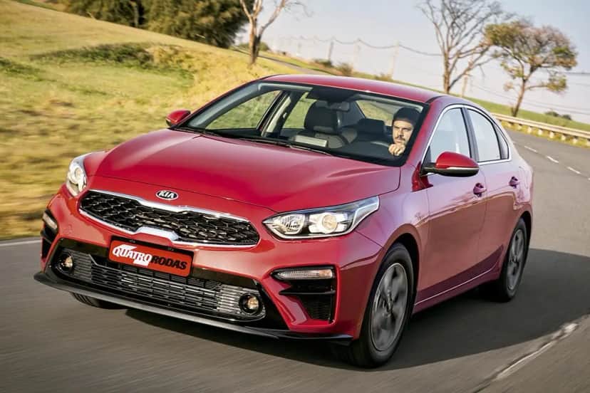 Kia Cerato (Reprodução/QuatroRodas) Kia Cerato (Reprodução/QuatroRodas)