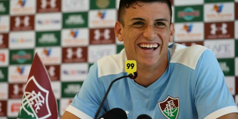 Roger Ibañez, joia do Fluminense, assinou com time Árabe (Foto: Reprodução/ Internet) Roger Ibañez, joia do Fluminense, assinou com time Árabe (Foto: Reprodução/ Internet)