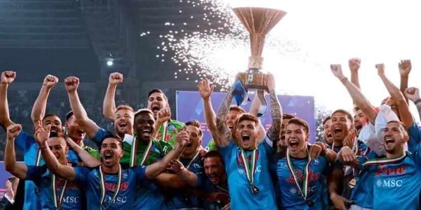 Napoli é o atual campeão da Séria A, liga italiana (Reprodução: Internet) Napoli é o atual campeão da Séria A, liga italiana (Reprodução: Internet)