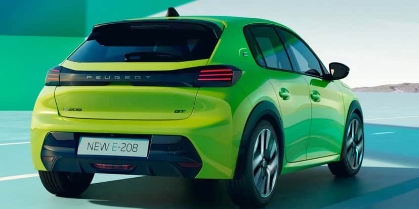 E-208 terá mudanças no visual (Foto: Divulgação/Peugeot) E-208 terá mudanças no visual (Foto: Divulgação/Peugeot)