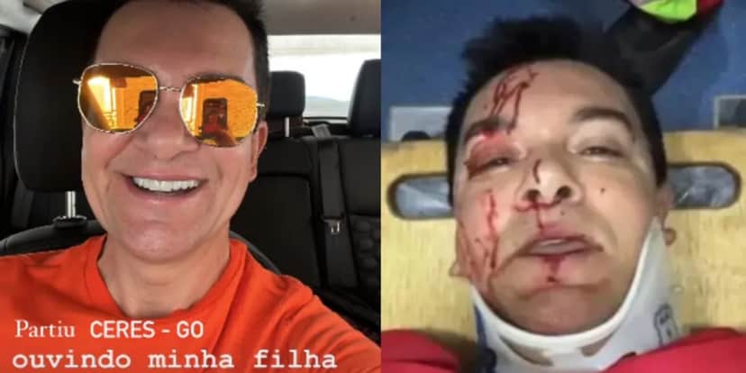 Regis Danese está em estado grave na UTI (Foto: Reprodução/Instagram) Regis Danese está em estado grave na UTI (Foto: Reprodução/Instagram)