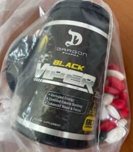 Suplemento alimentar Black Viper, da Dragon Pharma foi proibido pela Anvisa (Foto: Reprodução / Internet) Suplemento alimentar Black Viper, da Dragon Pharma foi proibido pela Anvisa (Foto: Reprodução / Internet)