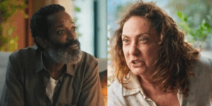 Gentil e Agatha em Terra e Paixão (Foto: Globo) Gentil e Agatha em Terra e Paixão (Foto: Globo)