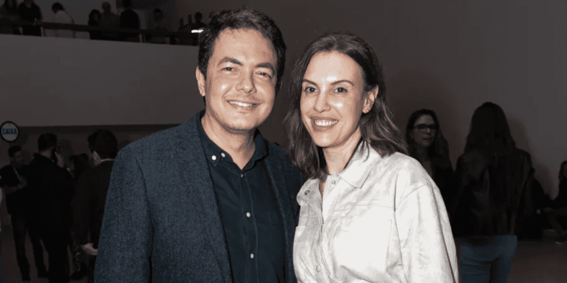 O comunicador e sua esposa, Rachel Rubin (Reprodução/Internet) O comunicador e sua esposa, Rachel Rubin (Reprodução/Internet)