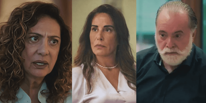 Agatha humilha Irene e entrega segredo à Antônio (Reprodução/Montagem TV Foco) Agatha humilha Irene e entrega segredo à Antônio (Reprodução/Montagem TV Foco)