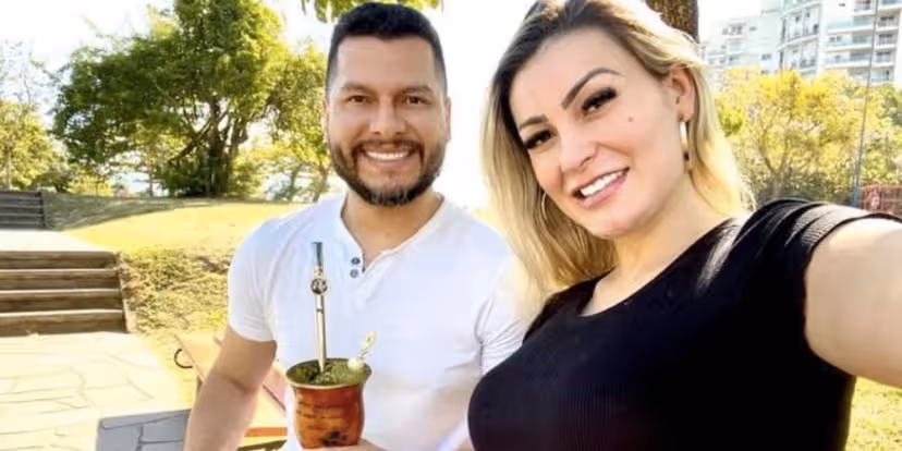 Andressa Urach e ex-marido, Thiago Lopes (Foto: Reprodução / Instagram) Andressa Urach e ex-marido, Thiago Lopes (Foto: Reprodução / Instagram)