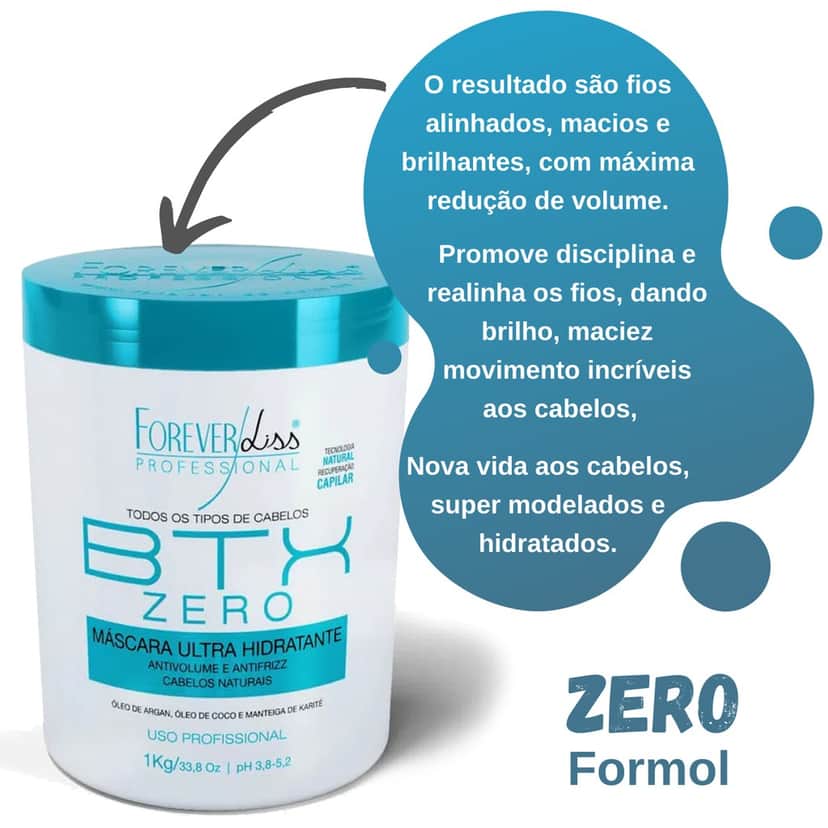 Btox Orgânico da marca Forever Liss Professional (Foto: reprodução, Site da empresa) Btox Orgânico da marca Forever Liss Professional (Foto: reprodução, Site da empresa)