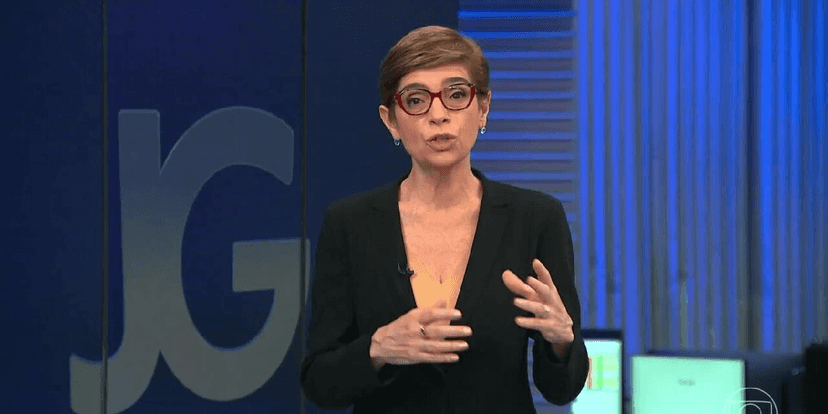 Renata Lo Prete sob comando do Jornal da Globo (Foto: Reprodução/ Internet) Renata Lo Prete sob comando do Jornal da Globo (Foto: Reprodução/ Internet)