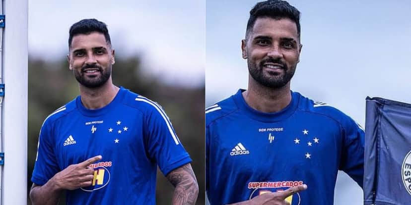 Giovani Palmieri, ex-jogador do Cruzeiro (Montagem TV Foco). Giovani Palmieri, ex-jogador do Cruzeiro (Montagem TV Foco).