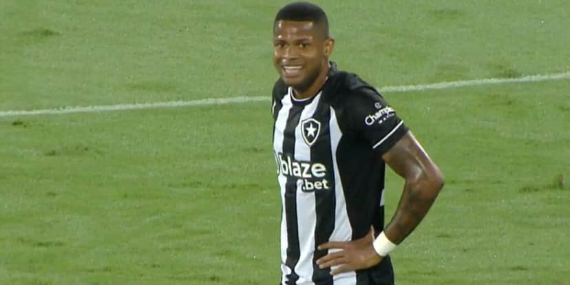 O atacante Júnior Santos, do Botafogo - Foto: Reprodução/Internet O atacante Júnior Santos, do Botafogo - Foto: Reprodução/Internet