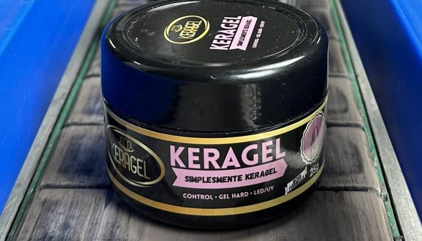 Marca Keragel que foi proibida pela Anvisa (Foto: reprodução, Shope) Marca Keragel que foi proibida pela Anvisa (Foto: reprodução, Shope)