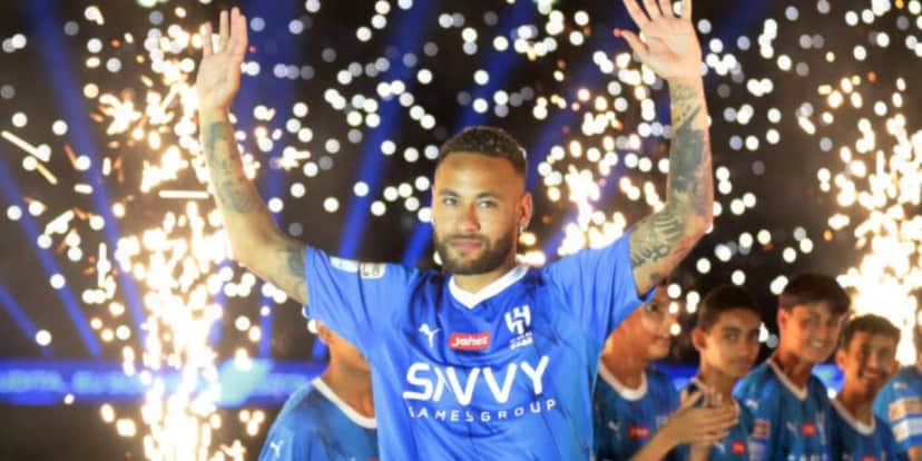 Neymar atualmente joga no Al-Hilal - (Foto: Reprodução / Internet) Neymar atualmente joga no Al-Hilal - (Foto: Reprodução / Internet)