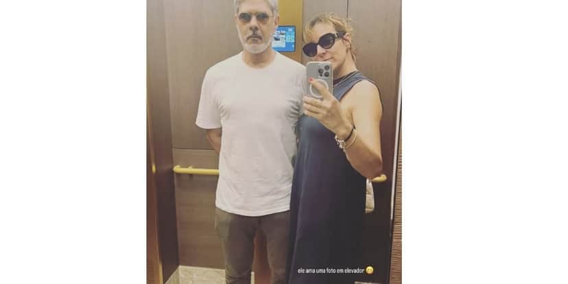 William Bonner e Natasha Dantas (Foto: Reprodução / Instagram) William Bonner e Natasha Dantas (Foto: Reprodução / Instagram)