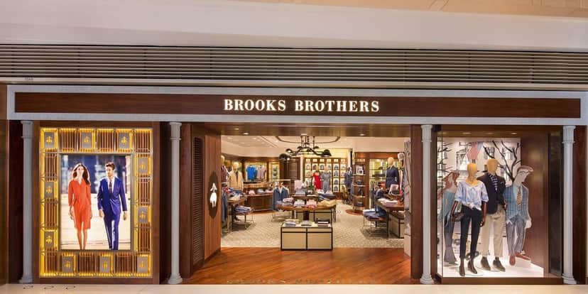 Brooks Brothers teve a sua falência decretada em 2020 (Reprodução: Internet) Brooks Brothers teve a sua falência decretada em 2020 (Reprodução: Internet)