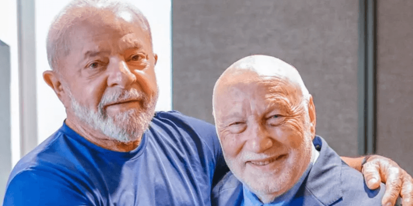 Morre nesse sábado o sociólogo e amigo próximo de Lula, Domenico De Masi (Foto:(Foto: Ricardo Stuckert/PR) Morre nesse sábado o sociólogo e amigo próximo de Lula, Domenico De Masi (Foto:(Foto: Ricardo Stuckert/PR)