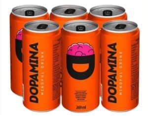A bebida energética Dopamina teve sua fabricação, distribuição e venda proibidas pela Anvisa nesta segunda-feira (Foto: Reprodução / Dopamina) A bebida energética Dopamina teve sua fabricação, distribuição e venda proibidas pela Anvisa nesta segunda-feira (Foto: Reprodução / Dopamina)