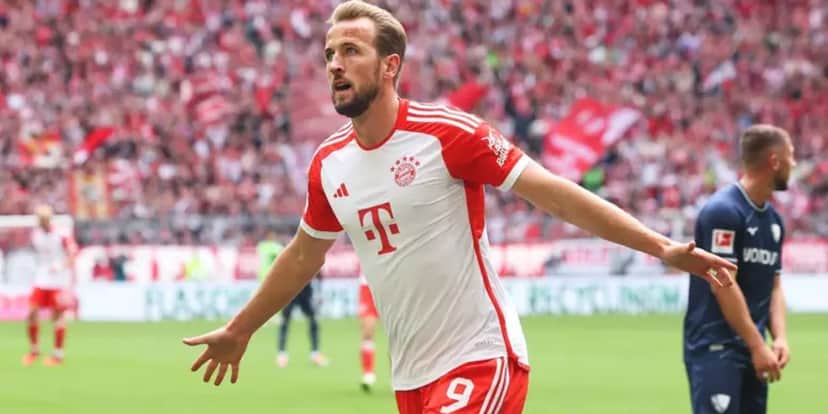 Harry Kane no Bayern de Munique - (Foto: Internet) Harry Kane no Bayern de Munique - (Foto: Internet)