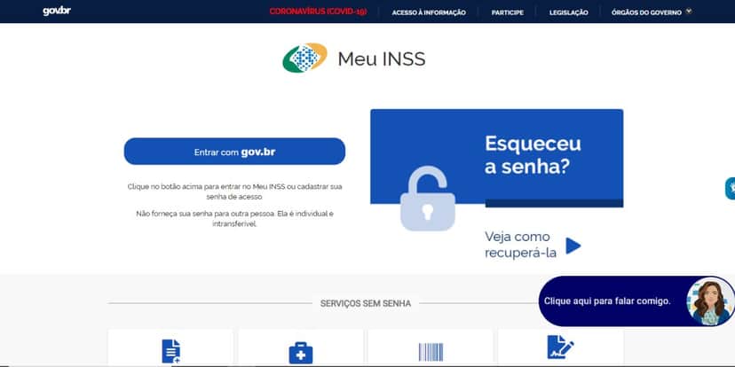 Site do governo onde poderá ser feita a solicitação (Reprodução: Internet) Site do governo onde poderá ser feita a solicitação (Reprodução: Internet)