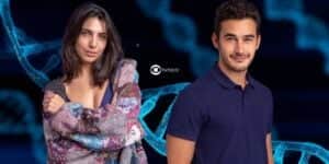 Ísis e Giovanni em Elas por Elas (Foto: Reprodução / Globo / Montagem TV Foco) Ísis e Giovanni em Elas por Elas (Foto: Reprodução / Globo / Montagem TV Foco)