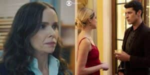 Lucinda, Graça e Marino em cenas de Terra e Paixão (Foto: Reprodução / Globo / Montagem TV Foco) Lucinda, Graça e Marino em cenas de Terra e Paixão (Foto: Reprodução / Globo / Montagem TV Foco)