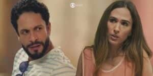 Luigi (Rainer Cadete) terminará com Anely (Tata Werneck) em "Terra e Paixão" (Foto: Reprodução/TV Globo) Luigi (Rainer Cadete) terminará com Anely (Tata Werneck) em "Terra e Paixão" (Foto: Reprodução/TV Globo)
