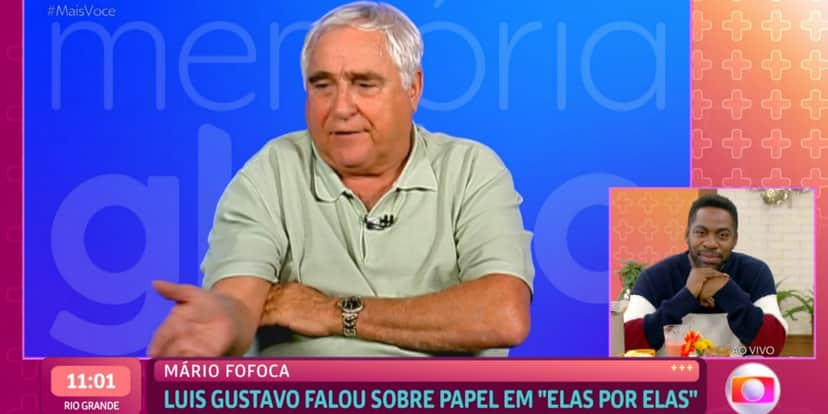 Lázaro Ramos interpreta personagem que foi de Luís Gustavo (Foto: Reprodução/TV Globo) Lázaro Ramos interpreta personagem que foi de Luís Gustavo (Foto: Reprodução/TV Globo)