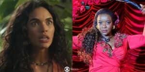 Luna e Maria Navalha em Fuzuê (Foto: Reprodução / Globo / Montagem TV Foco) Luna e Maria Navalha em Fuzuê (Foto: Reprodução / Globo / Montagem TV Foco)
