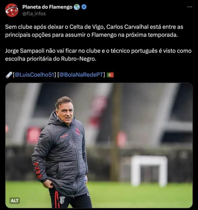 Flamengo analisa chegada de novo técnico (Foto: Divulgação) Flamengo analisa chegada de novo técnico (Foto: Divulgação)