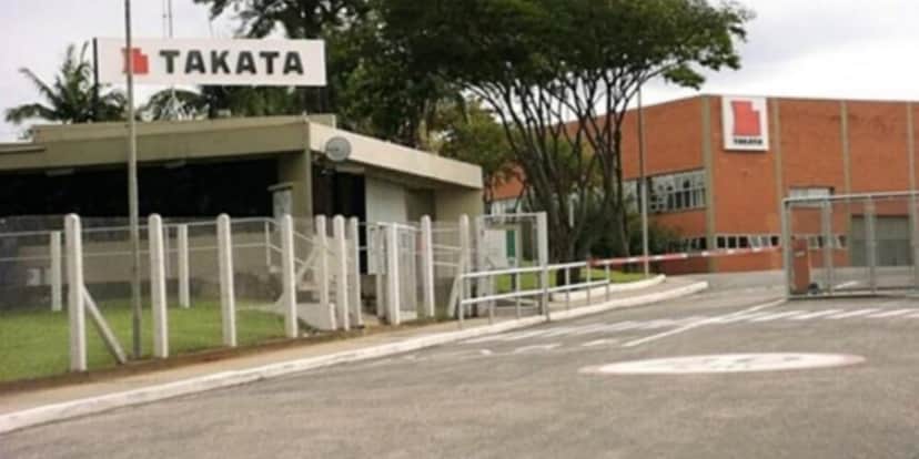 Fábrica da Takata em Jundiaí, São Paulo (Foto: Sindicato dos Metalúrgicos) Fábrica da Takata em Jundiaí, São Paulo (Foto: Sindicato dos Metalúrgicos)