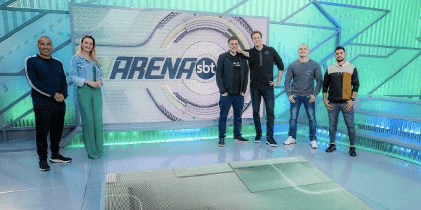 Elenco do Arena SBT (Reprodução/Internet) Elenco do Arena SBT (Reprodução/Internet)