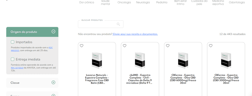 Produtos da empresa Cannect estão disponíveis para venda (Foto Reprodução/Internet) Produtos da empresa Cannect estão disponíveis para venda (Foto Reprodução/Internet)