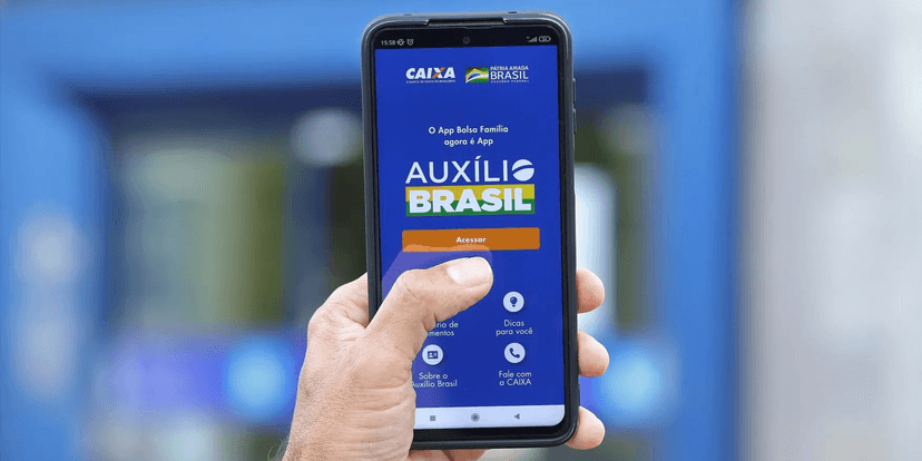 Aplicativo Auxílio Brasil (atual Bolsa Família) (Foto: Reprodução, O popular) Aplicativo Auxílio Brasil (atual Bolsa Família) (Foto: Reprodução, O popular)