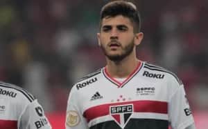 Beraldo no São Paulo - Foto Internet Beraldo no São Paulo - Foto Internet