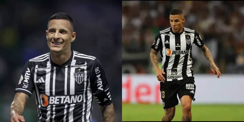 Guilherme Arana, craque do Galo (Foto - Montagem TV Foco) Guilherme Arana, craque do Galo (Foto - Montagem TV Foco)