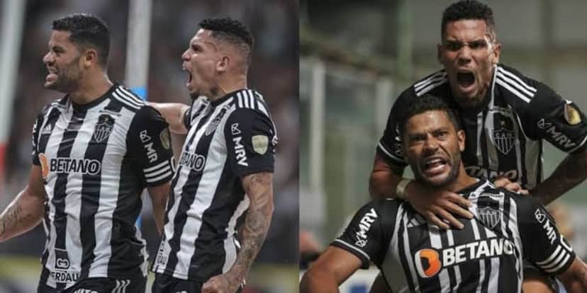 Hulk e Paulinho, craques do Atlético-MG (Foto - Montagem TV Foco) Hulk e Paulinho, craques do Atlético-MG (Foto - Montagem TV Foco)