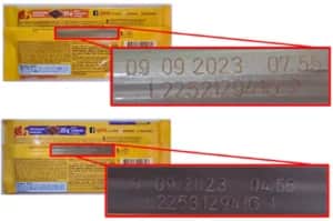 Identificação dos lotes fica na parte de trás das embalagens - Foto Anvisa Identificação dos lotes fica na parte de trás das embalagens - Foto Anvisa