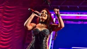 Paulinha Abelha fez muito sucesso na Banda Calcinha Preta - Foto Internet Paulinha Abelha fez muito sucesso na Banda Calcinha Preta - Foto Internet
