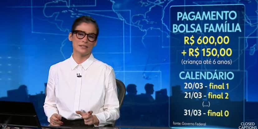 Renata Vasconcellos no Jornal Nacional (Foto: Reprodução / Globo) Renata Vasconcellos no Jornal Nacional (Foto: Reprodução / Globo)