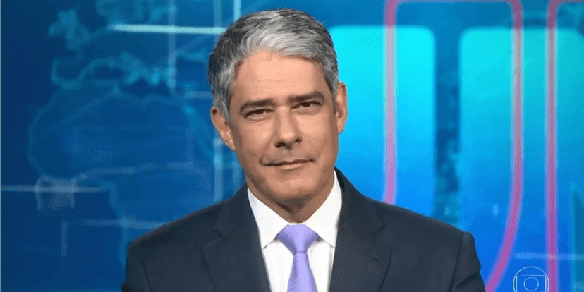 William Bonner no Jornal Nacional (Foto: Reprodução, Globo) William Bonner no Jornal Nacional (Foto: Reprodução, Globo)