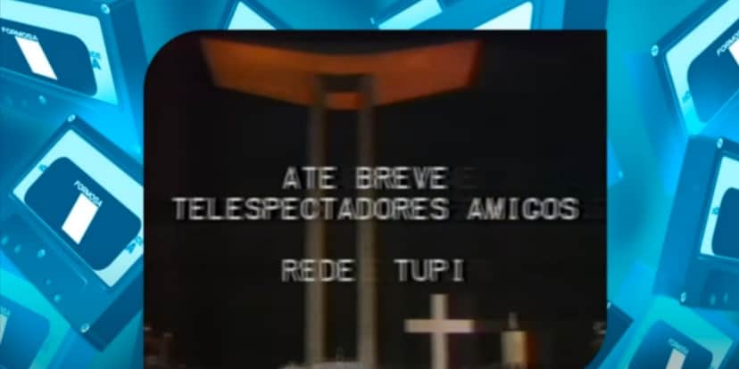 Aviso de despedida da Tupi (Foto: Reprodução/TV Formosa) Aviso de despedida da Tupi (Foto: Reprodução/TV Formosa)