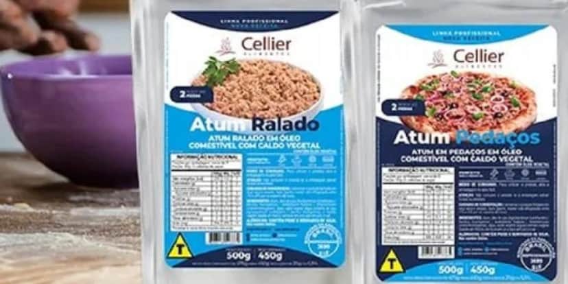 Atum da marca Cellier - Foto: Reprodução/Internet Atum da marca Cellier - Foto: Reprodução/Internet