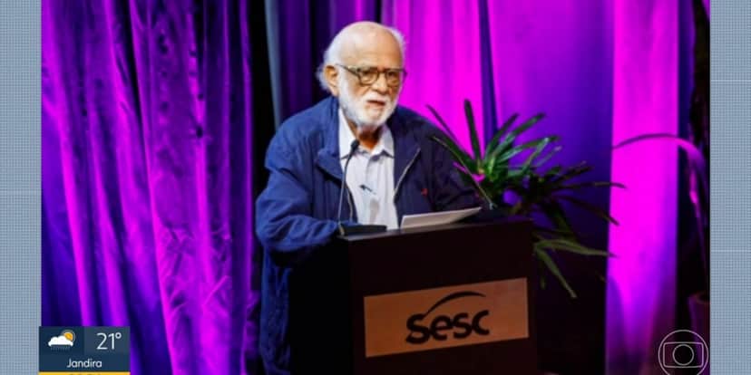 Danilo Santos de Miranda faleceu aos 80 anos (Foto: Reprodução/TV Globo) Danilo Santos de Miranda faleceu aos 80 anos (Foto: Reprodução/TV Globo)