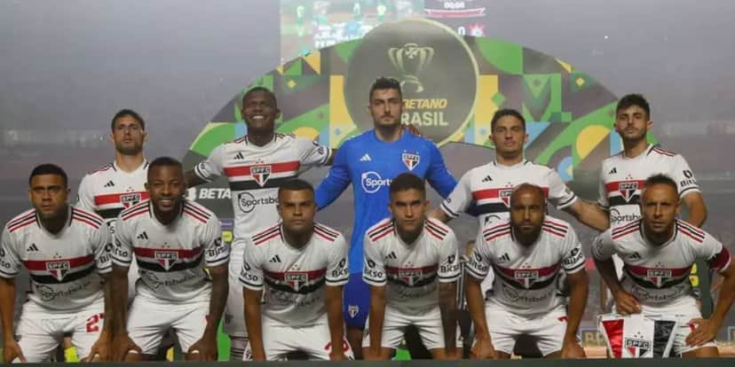 Time do São Paulo fc - (Foto: Internet) Time do São Paulo fc - (Foto: Internet)