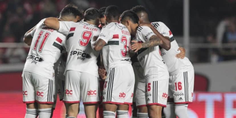 Time do São Paulo - (Foto: Internet) Time do São Paulo - (Foto: Internet)