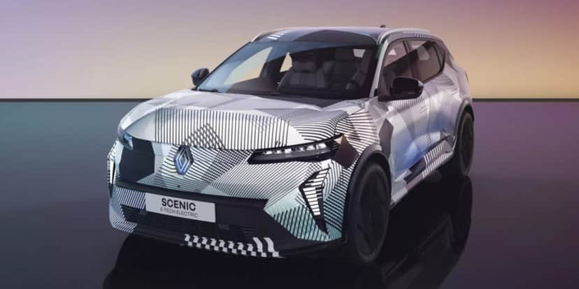 Novo Scénic E-Tech elétrico é um SUV (Foto: Divulgação/Renault) Novo Scénic E-Tech elétrico é um SUV (Foto: Divulgação/Renault)