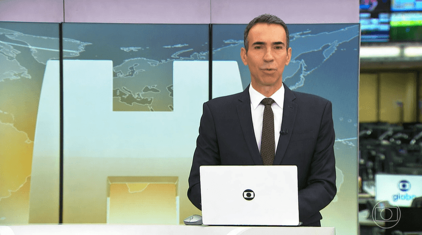 César Tralli entrou no É de Casa (Foto: Reprodução/ Internet) César Tralli entrou no É de Casa (Foto: Reprodução/ Internet)