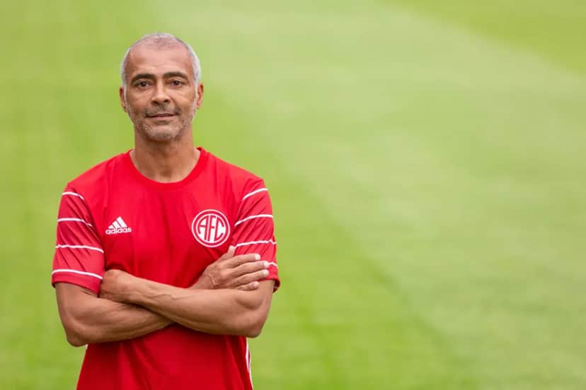 Romário. Foto: Reprodução/Internet Romário. Foto: Reprodução/Internet